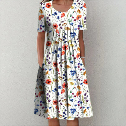 EBERTA - Casual floral dress