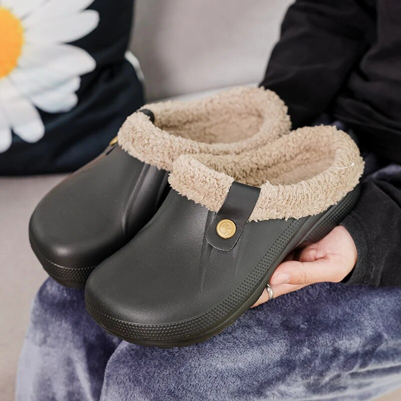 Cozy Clogs with Warm Lining