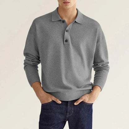 Ian - Casual Long Sleeve T-Shirt 