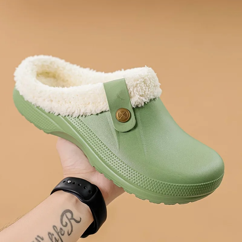 Cozy Clogs with Warm Lining