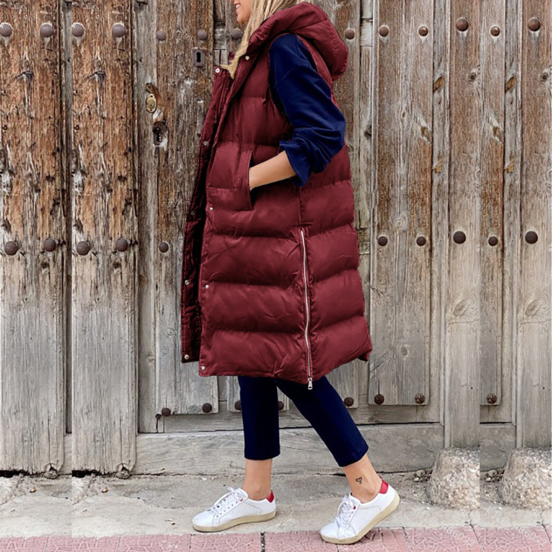 Cécile - Long Winter Coat for Women