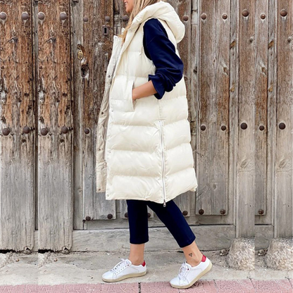 Cécile - Long Winter Coat for Women