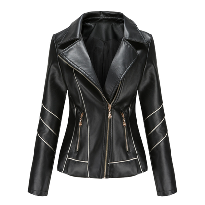 HANNIE - Stylish leather jacket