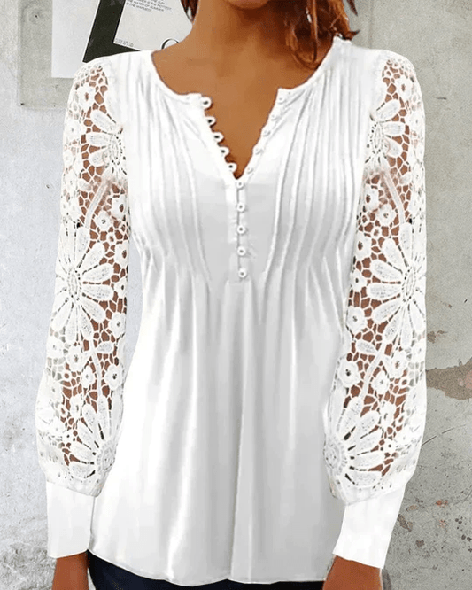 Josephine - Elegant blouse with long sleeves 