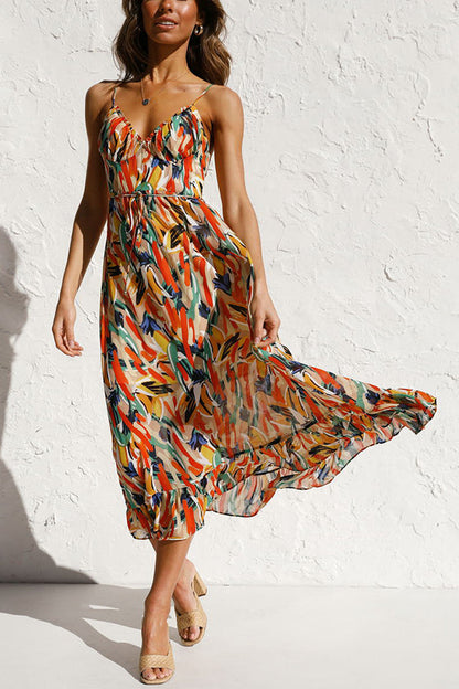 Joliette - Colorful midi dress