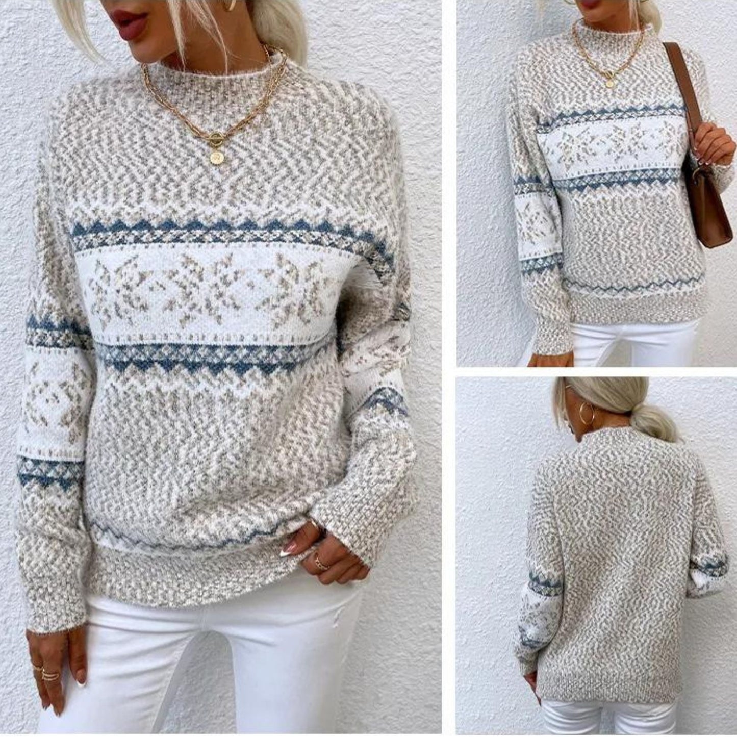 Annette™ | Handmade Winter Sweater 