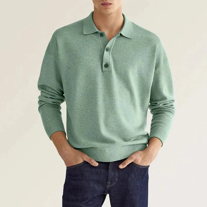 Ian - Casual Long Sleeve T-Shirt 