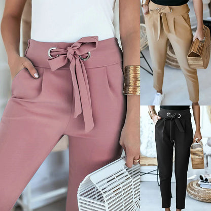 ANGELIEN - CASUAL HIGH WAIST PANTS