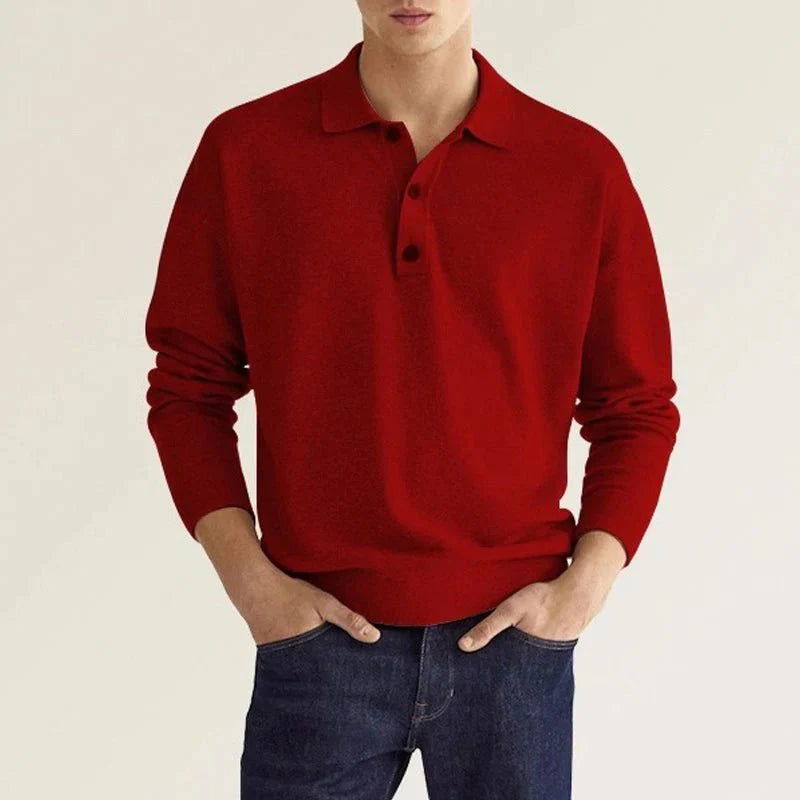 Ian - Casual Long Sleeve T-Shirt 