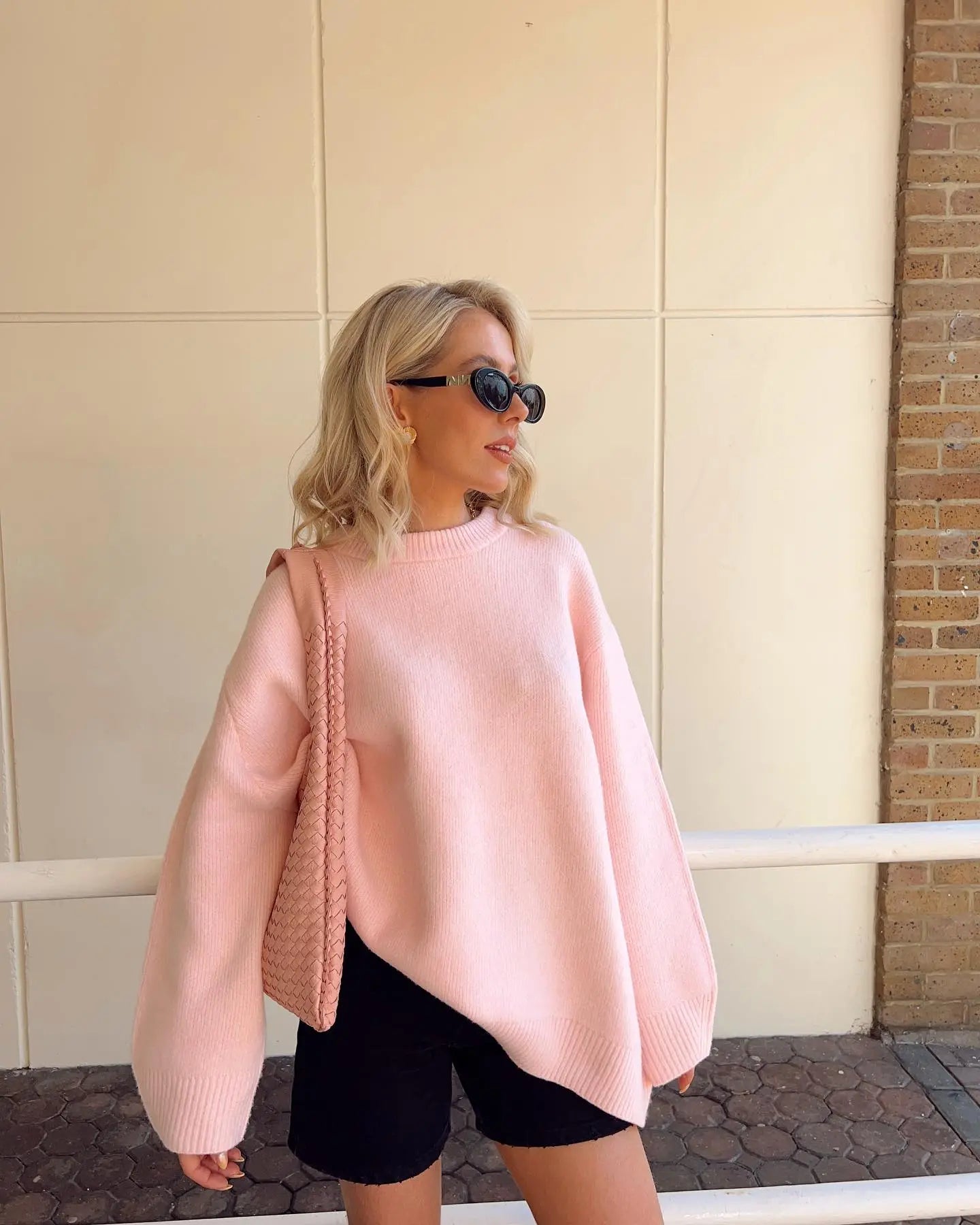 Gisella™ | Comfy Pink Sweater 