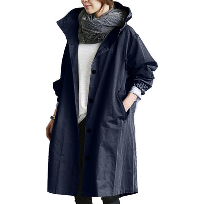 ADALEE - Women's Long Waterproof Raincoat