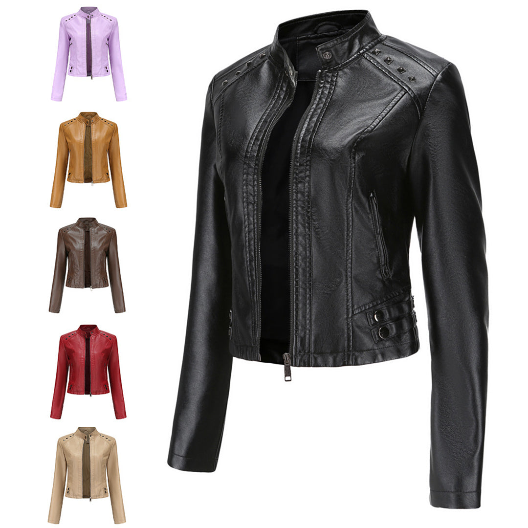 NAJLA - Stylish leather jacket