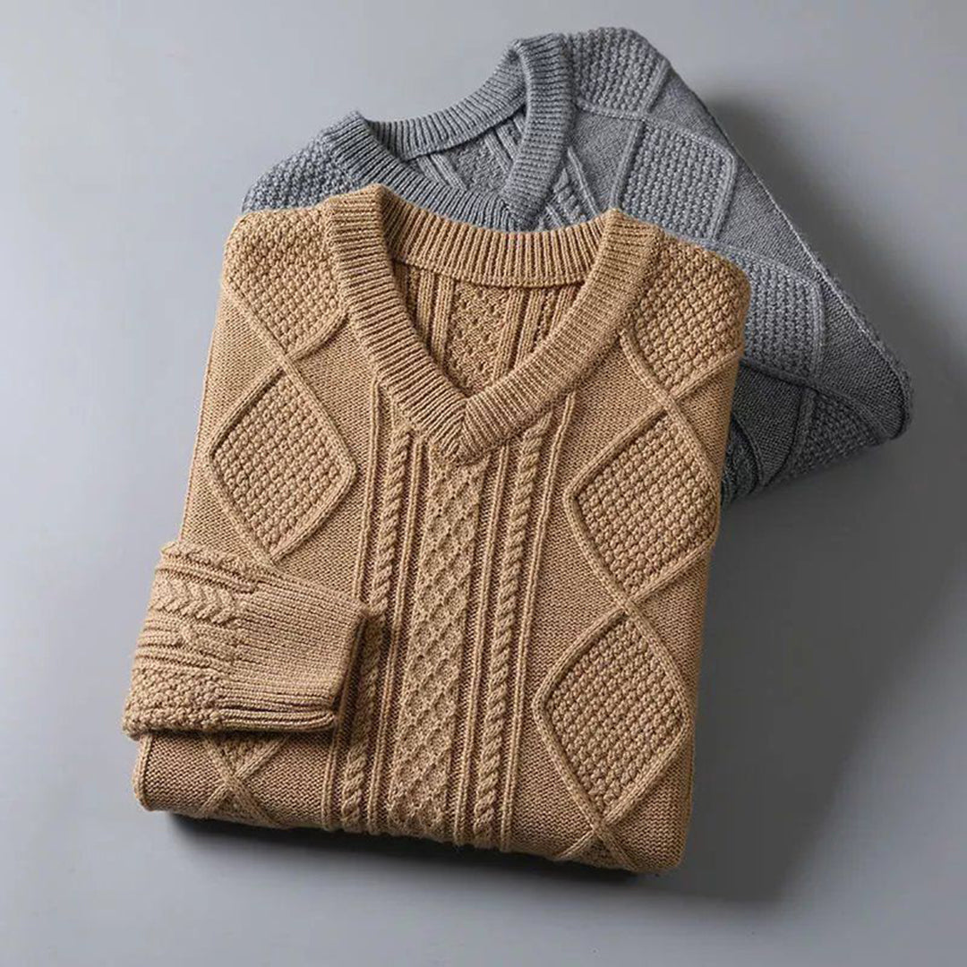 BENJAMIN - Knitted sweater for men