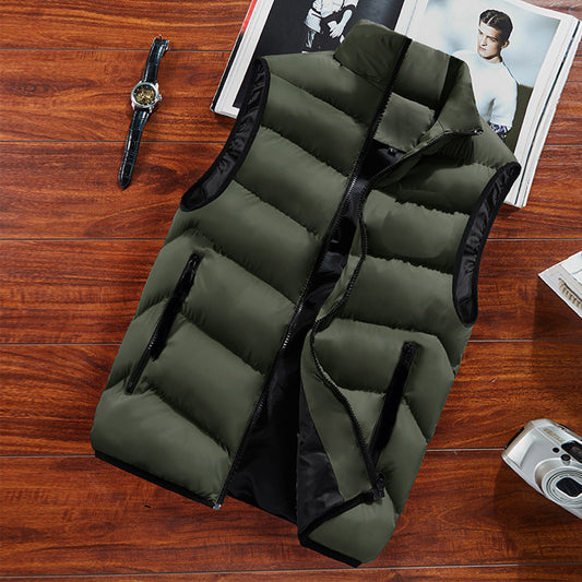 HUGOS - Stylish quilted vest for men