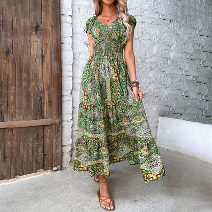 ELVIRA - Fashionable boho dress