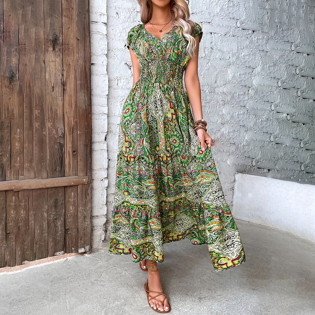 ELVIRA - Fashionable boho dress