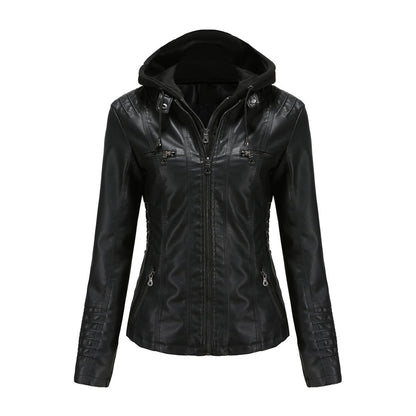 BARBARA - Leather jacket for women 