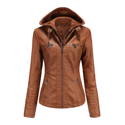 BARBARA - Leather jacket for women 