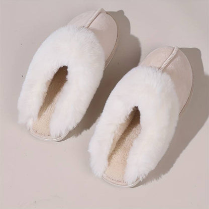 THIJS - Warm slip-on slippers for women