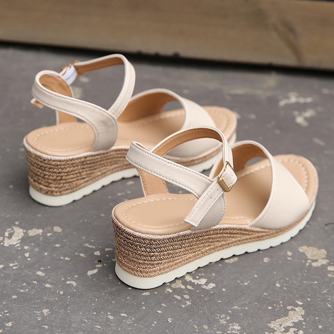 KIANA - Casual wedge heel sandals 