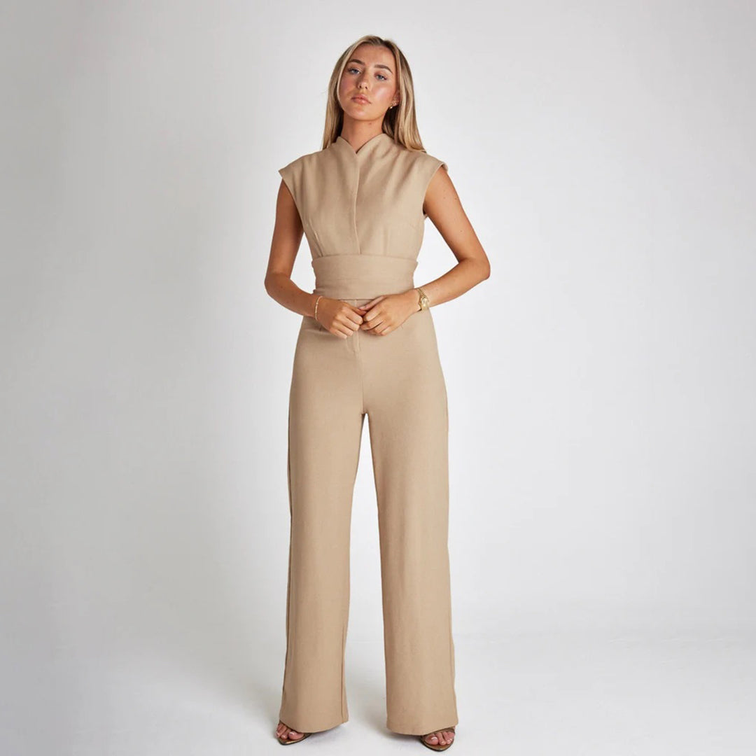 FLORENCE - Elegant sleeveless jumpsuit