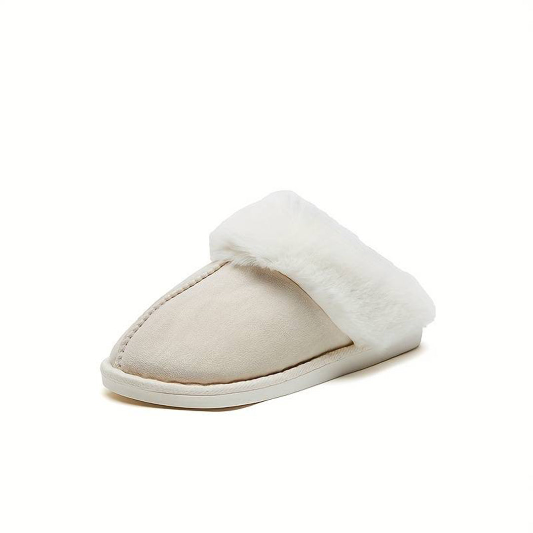 THIJS - Warm slip-on slippers for women