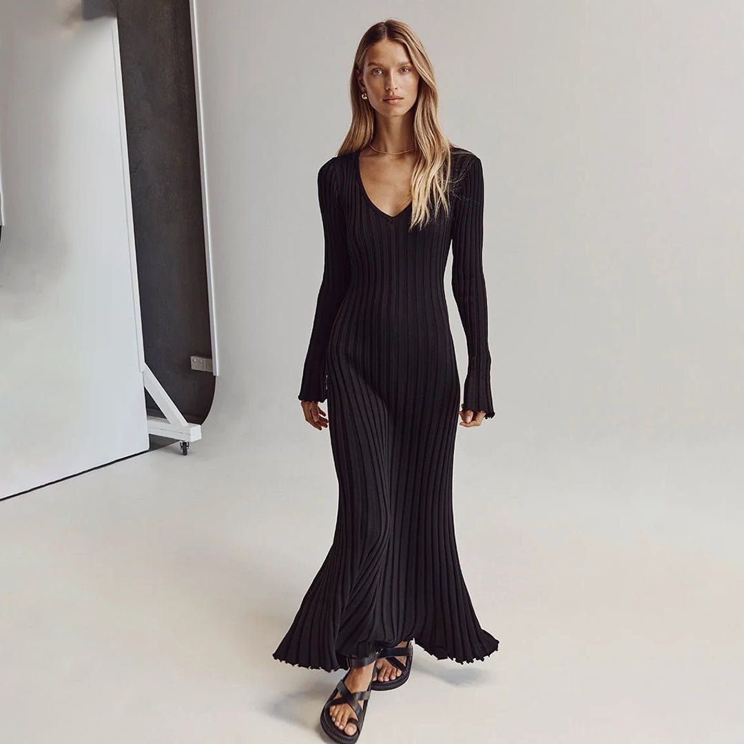 ABIGAIL - Knitted maxi dress