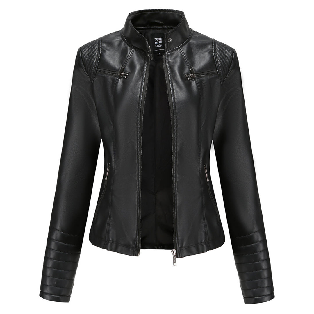 MARIJA - Stylish leather jacket