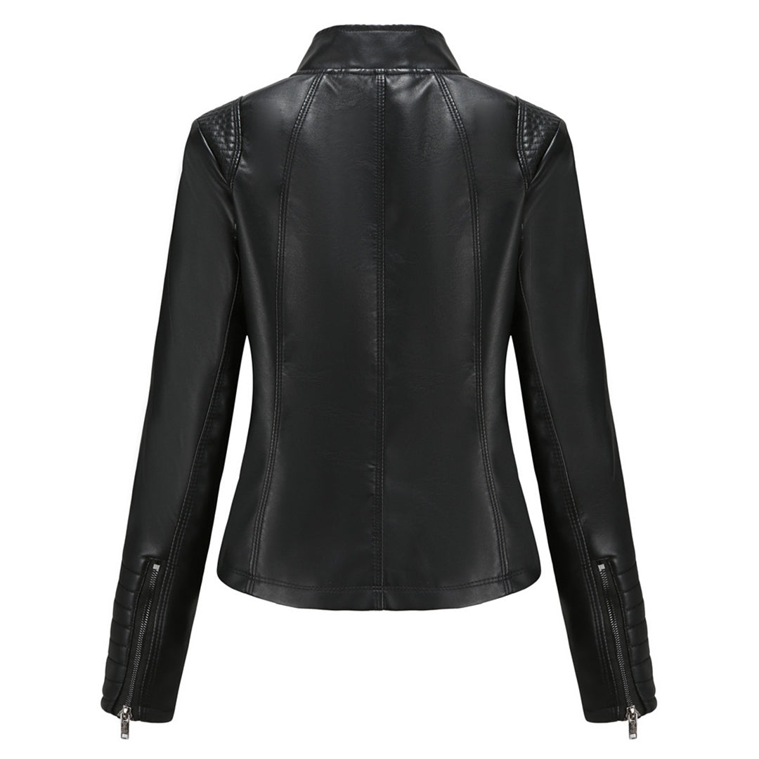 MARIJA - Stylish leather jacket