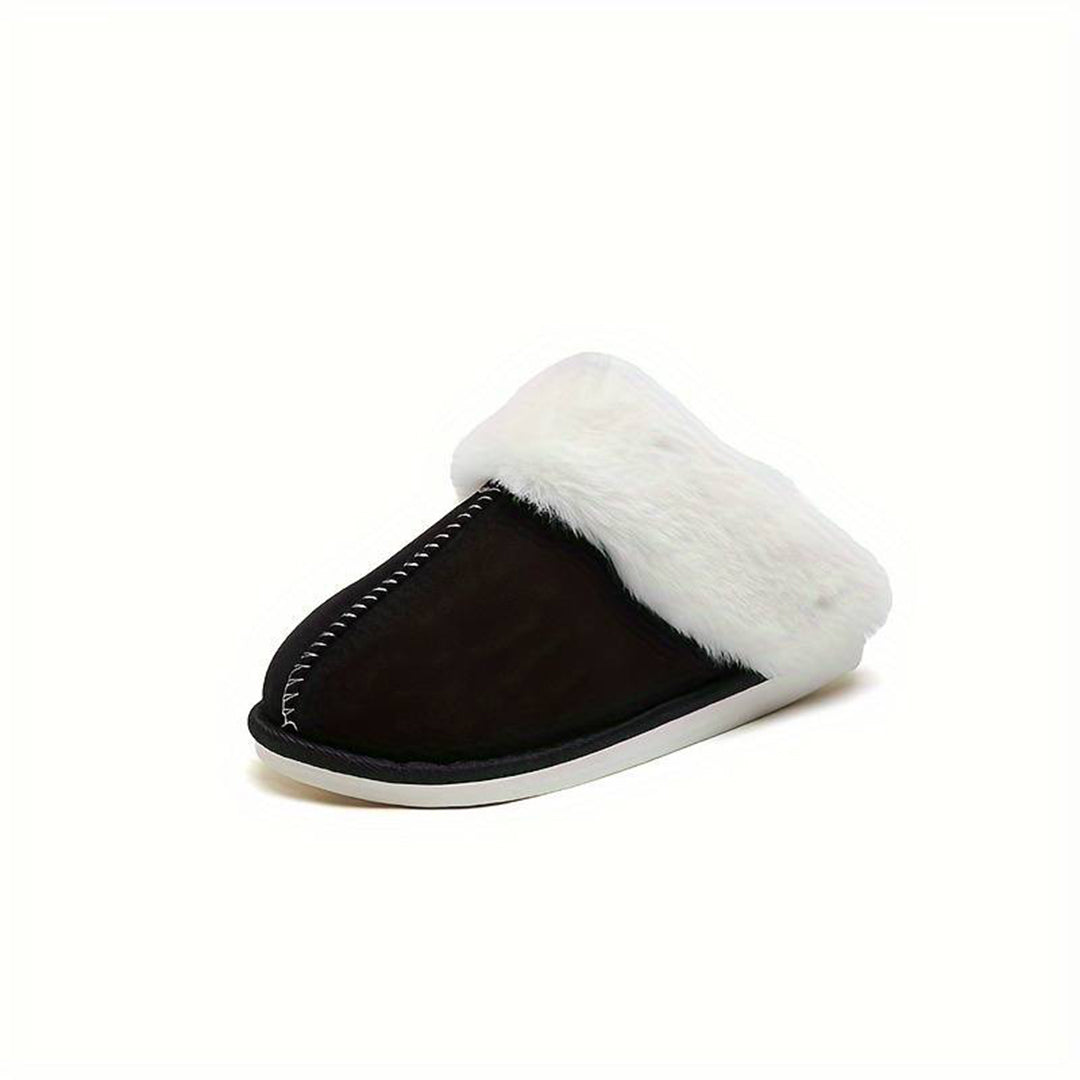 THIJS - Warm slip-on slippers for women