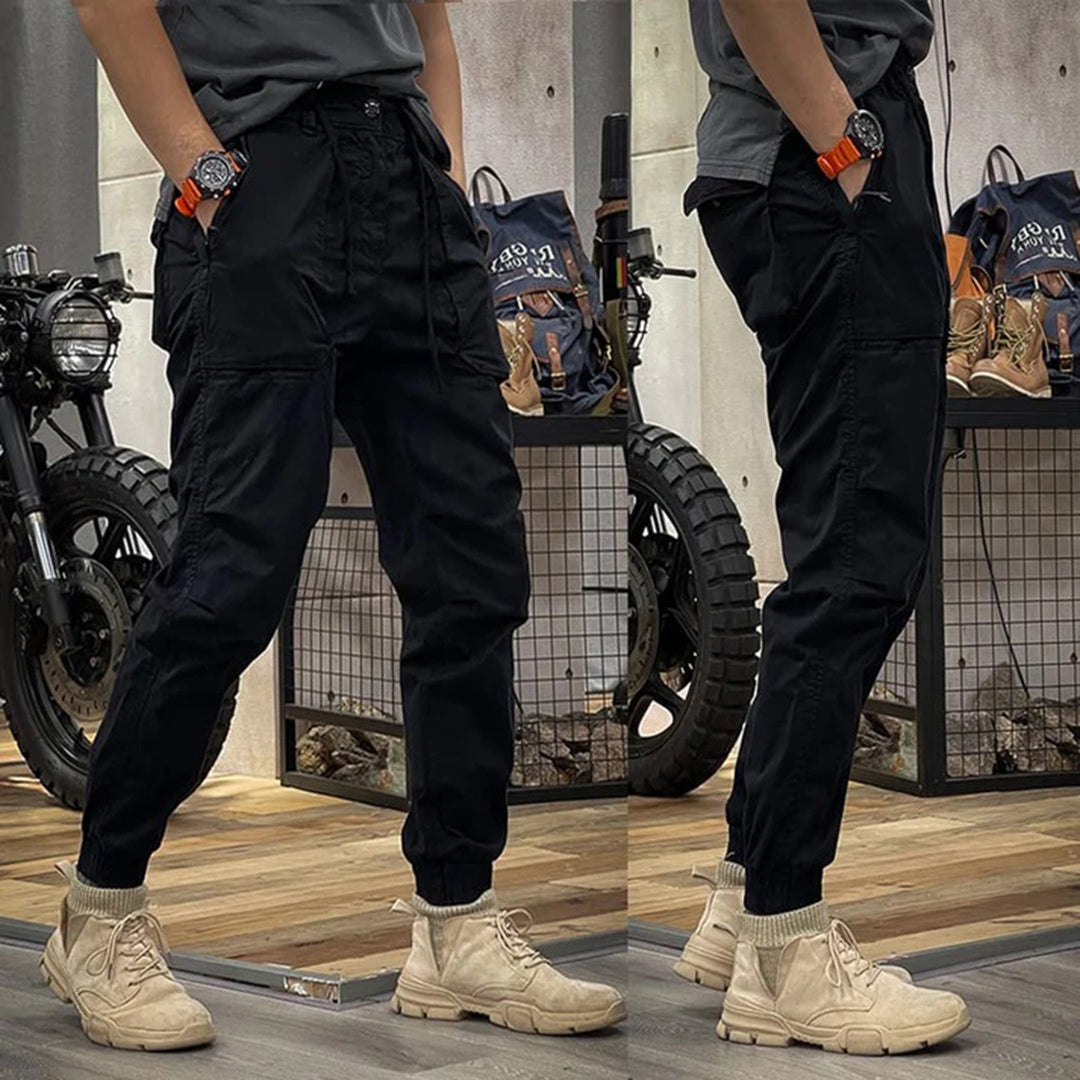 RICHARD - Stretchy cargo pants 