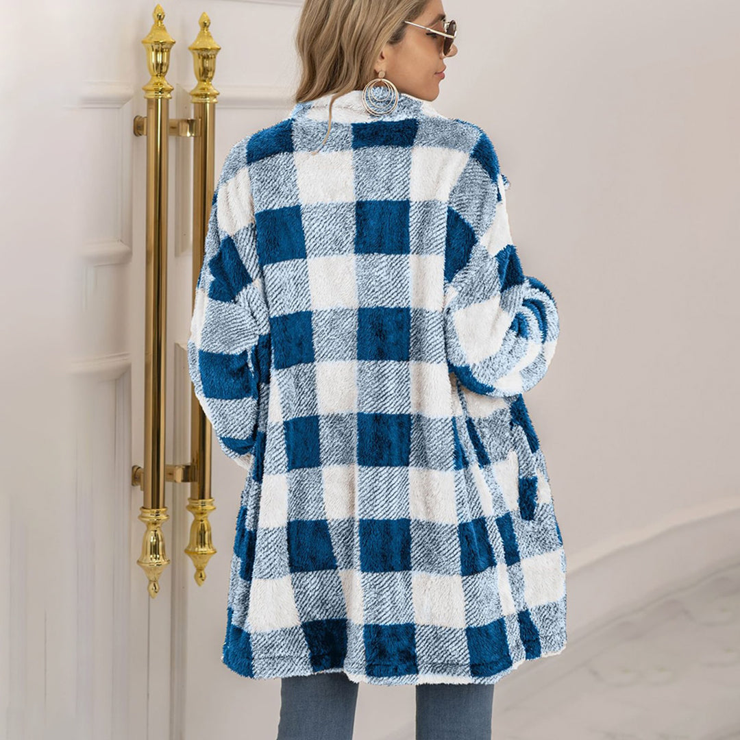 VIALI - Comfortable checked jacket