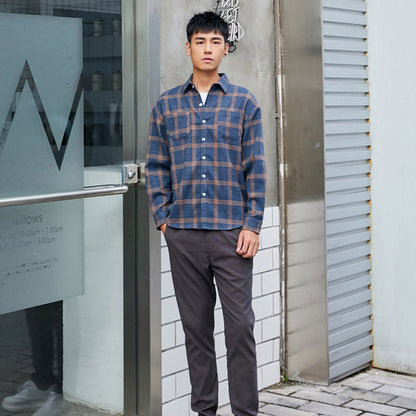 OWEN - Casual checked shirt for men