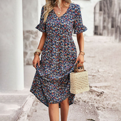 Eliza - Floral midi dress