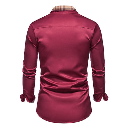 SMILJAN - Stylish shirt with long sleeves