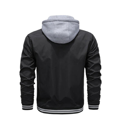 JOHANNES - Trendy hooded jacket for men