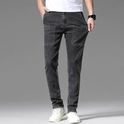 TIBOR - Multi-pocket jeans for men