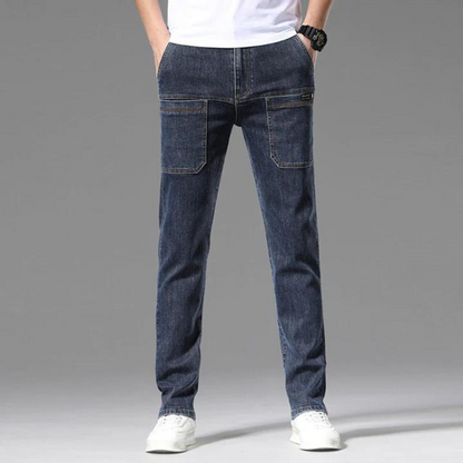 TIBOR - Multi-pocket jeans for men