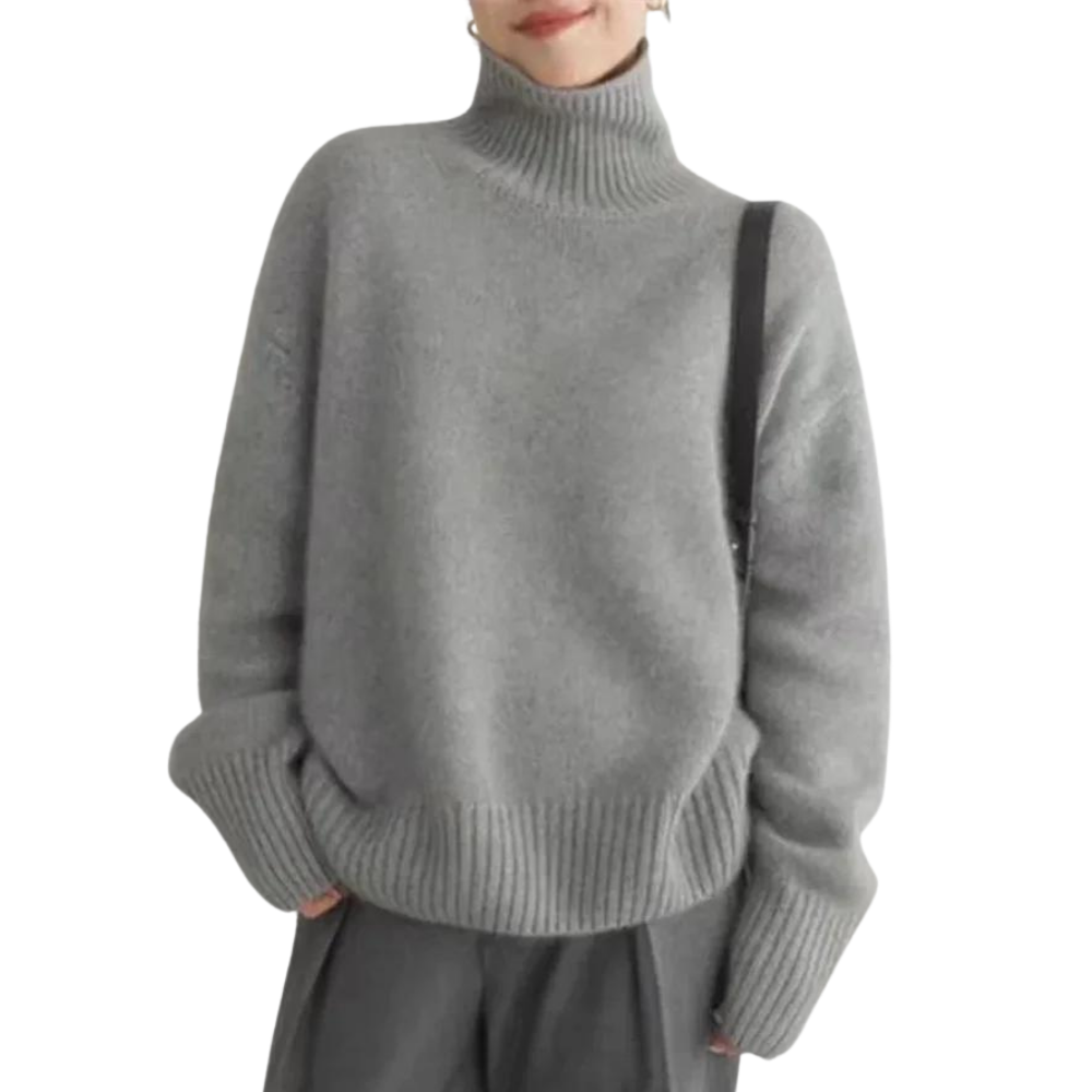 SISKO - Casual turtleneck sweater 