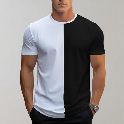 Lex - Casual color block t-shirt for men