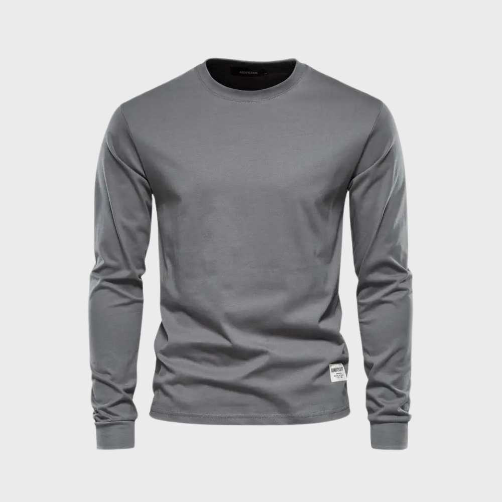 Matthijs - Plain long sleeve t-shirt