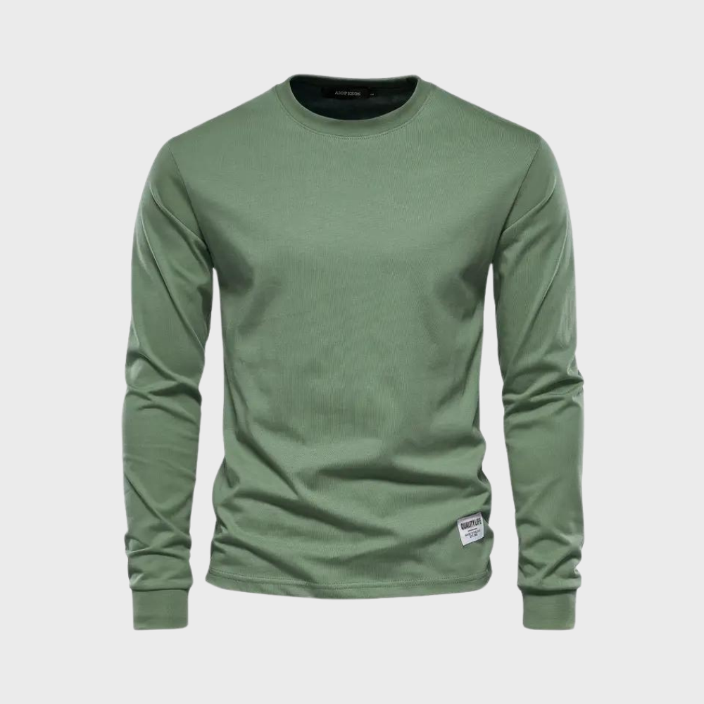 Matthijs - Plain long sleeve t-shirt