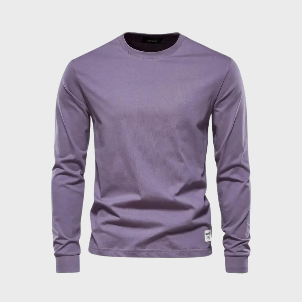 Matthijs - Plain long sleeve t-shirt