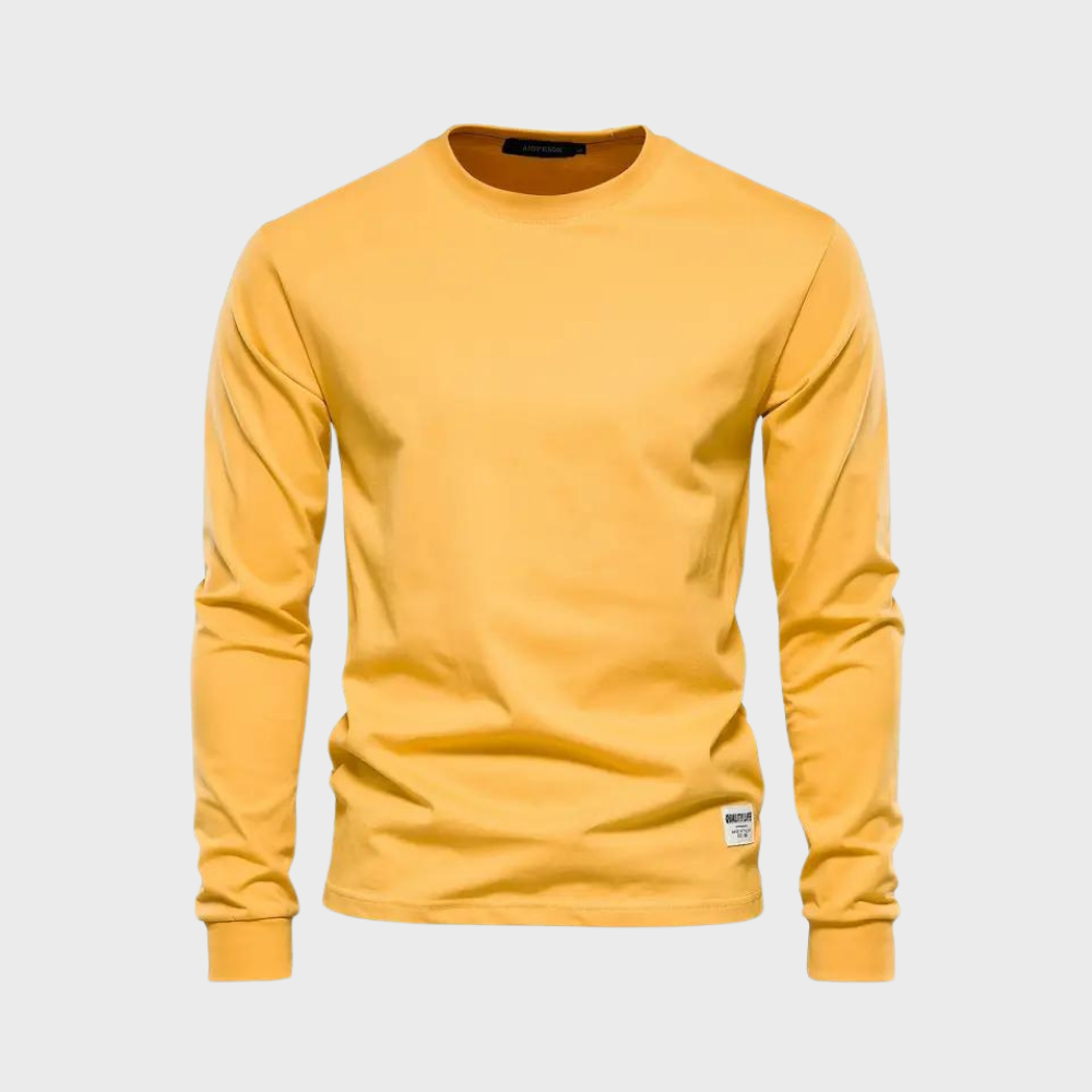 Matthijs - Plain long sleeve t-shirt