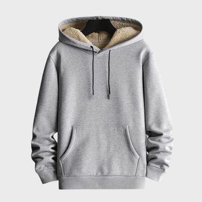 Melle - Warm men's hoodie