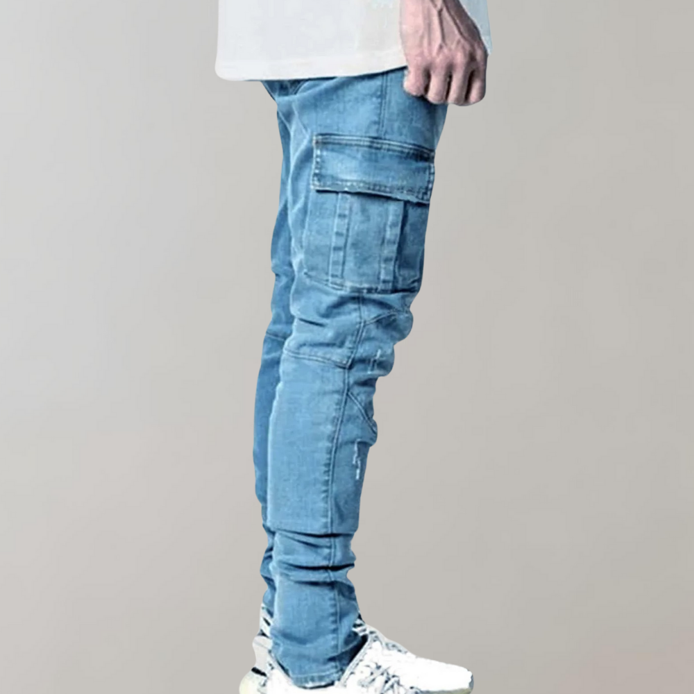 Jakki - Ultra-stretch casual herenjeans