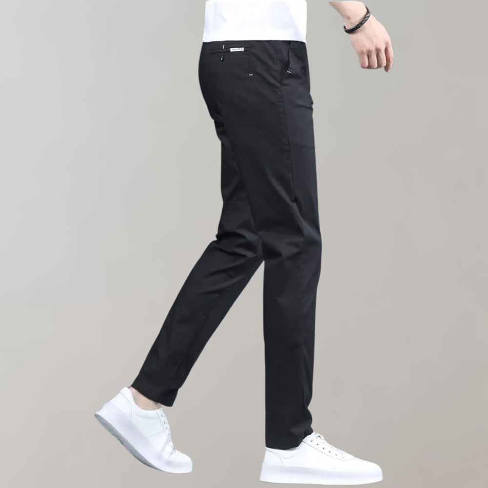 Villum - Stretch waist chino pants