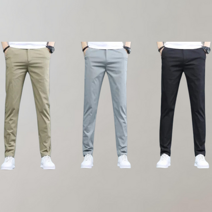 Villum - Stretch waist chino pants