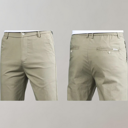 Villum - Stretch taille chino broek