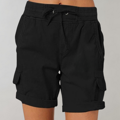 Dorthea - Damesshort met hoge taille